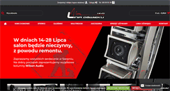 Desktop Screenshot of liniadzwieku.pl